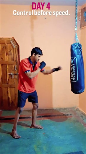 Day 4 Kickboxing Training | Control Before Speed