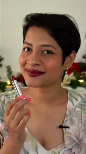 Maroon Lipstick | Divine Wine by Maybelline | JoyGeeks1