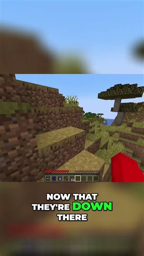 Minecraft Village Looting: Size Changer & Hacker Menu! #shorts