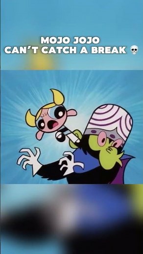 The powerpuff girls abuse Mojo jojo 💀 #funny #viral