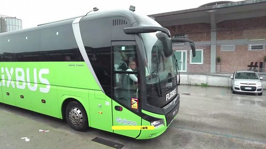Naples To Rome by Bus Flixbus Napoli to rome autobus italian highway