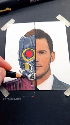 Drawing Star-Lord 😄 (Guardians of the Galaxy)