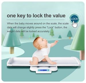 [Hot Item] Electronic Baby Height Weighing Scale for Newborns and Infants