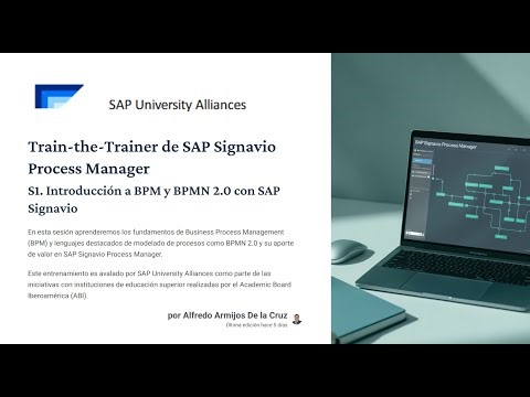 SAP Signavio Process Manager: S1. Introducción a BPM