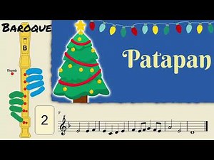 Patapan | Baroque Soprano Recorder Tutorial by Notes to Play