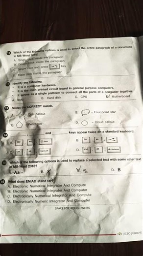 SOF#ICSO4th#SOF International Computer Science Olympiad Exam/ICSO ...YouTube#SOF/ICSO question paper