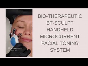 BIO THERAPEUTIC BT SCULPT HANDHELD MICROCURRENT FACIAL TONING SYSTEM