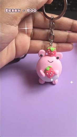 DIY Custom Clay Keychains ! 😍 #artshorts #kawaii #clay #shorts #youtubeshorts