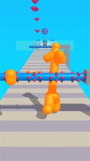Blob 3D taller runner game play #lifeisbutadream #gamer #gaming #games ❤️ #funny #level UP