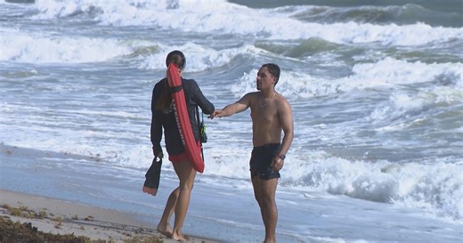 Hurricane Melissa bring rough currents and waves to Fort Lauderdale Beach