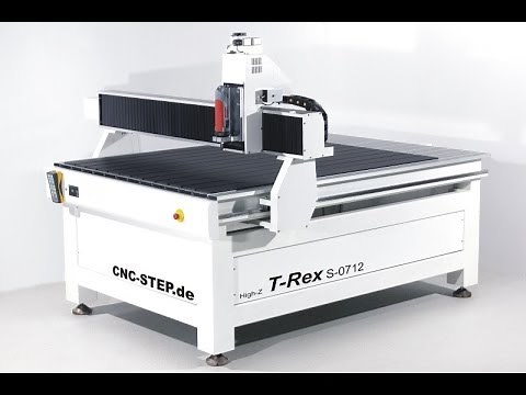 CNC-STEP | T-Rex CNC Fräse Router 3 Achs simultan Verfahrbewegung / 3 axis simultaneous high speed