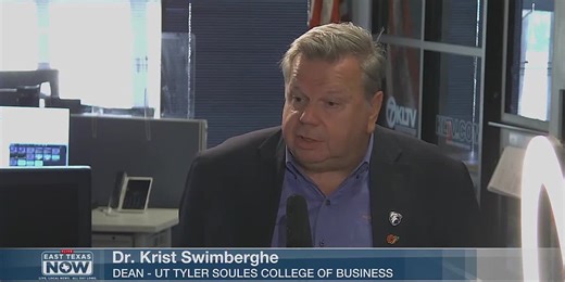 WATCH: Dean discusses UT Tyler Soules College of Business being named to top 30 best online MBA programs