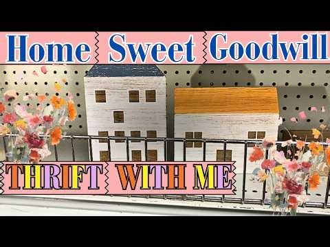 A New Thrift Store + Goodwill Thrift With Me