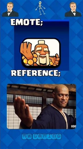 EMOTE X REFERENCE 🦞 #clashroyale