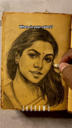 I'am lazy to do colors😭✨| Sketchbook tour #art #pencilsketch #artwork t #sketchbook #artwork