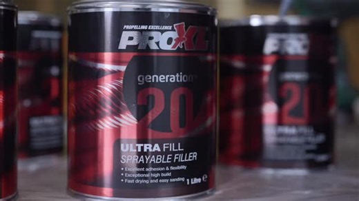 Meet Ultrafill Sprayable Polyester Body Filler – the game-changing, self-levelling filler redefining vehicle restoration! Our fast-drying polyester spray delivers exceptional flow-out and effortless application, with high-build, anti-sag properties that guarantee a smooth, uniform finish — every time. Spend less time chasing edges and more time perfecting your work. With excellent adhesion and quick-dry performance, Ultrafill fills imperfections fast and creates the ideal surface for high-build 