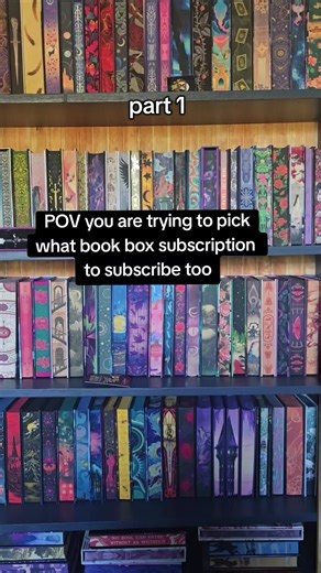Part one, A way to help you whag book box to pick! #specialedtion #booktok #sprayededges #bookrecommendations #tbr