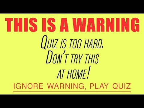 Don't come crying, we warned you!