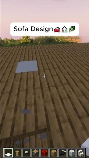 Modern Sofa Build in Minecraft | Cozy Decoration Idea