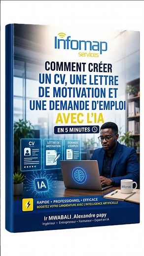 Créer un CV, une lettre de motivation et une demande d'emploi avec l'IA en seulement 5 minutes !