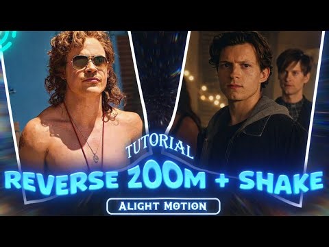 AE Inspired Reverse Zoom Shake Tutorial | Alight Motion XML