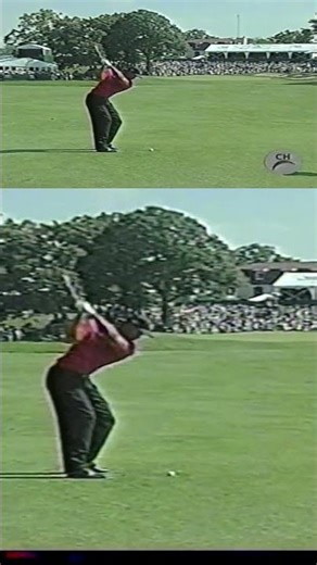 Taking the Tiger Line 👀 Classic Tiger Woods Clip