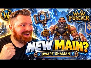 WoW Forever Beta: Is Dwarf Shaman My NEW MAIN?! ⚡ (LIVE)