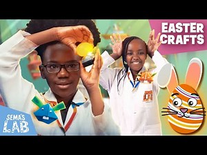 Easy Easter Crafts + Experiments for Kids | Glowing Eggs, Bunny Pencil Holder & More!