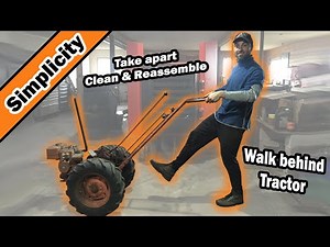 Fixing A Simplicity FB Walk behind Tractor