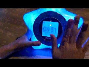VTech Kidimagic Starlight bleu Réveil enfant interactif avec projection animée au plafond