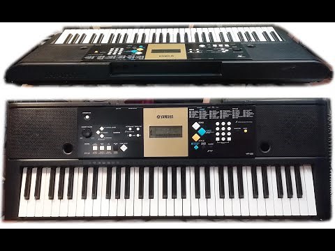 YAMAHA YPT 220 (sound and styles demonstration) HiQ sound