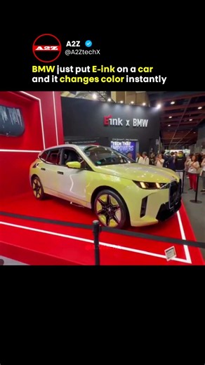 BMW’s New Color-Changing Car Just Cleared Production Testing
