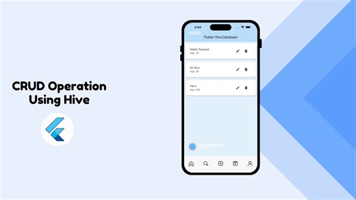 Flutter - Flutter Hive 数据库 CRUD 操作？So easy！😎
