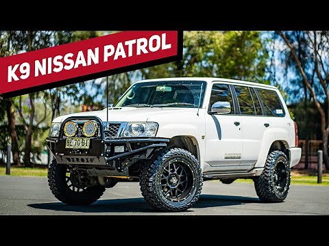 K9 NISSAN PATROL // FULLY MODIFIED NISSAN PATROL WHEELS, TYRES & 4X4 ACCESSORIES