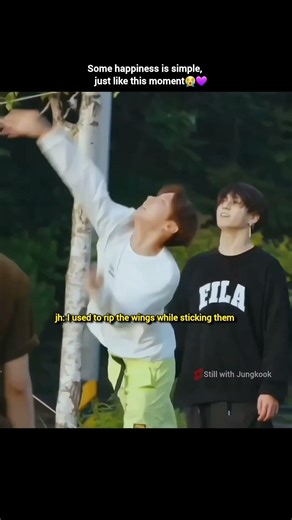 Some happiness is simple, just like this moment😭💜 #btsarmy #bts #short #jhope #jk