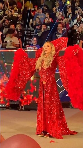 Charlotte Flair return to Royal Rumble 2025 #wwe #royalrumble #charlotteflair