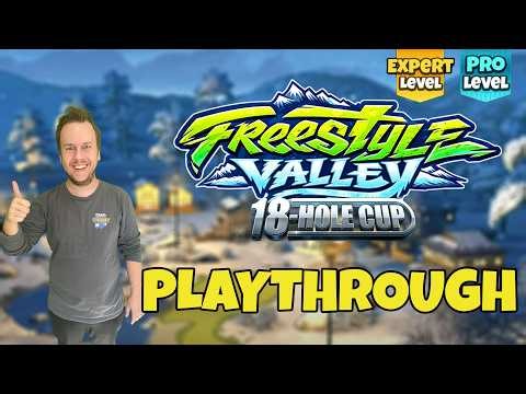 PRO & EXPERT - Freestyle Valley 18-hole cup! *Golf Clash*