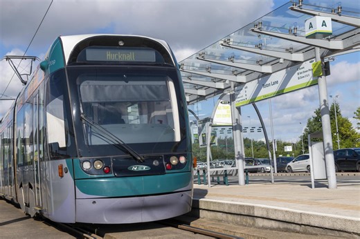 Anti-social and violence incidents down on Nottingham’s trams