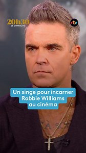 Pourquoi un singe ? 🐵 "Better Man", le biopic de Robbie Williams, sortira en salles le 22 janvier prochain. Pour incarner son rôle au cinéma, l'artiste a fait un choix surprenant : un singe. Il nous explique pourquoi. ▶️ Retrouvez l'interview complète, disponible gratuitement sur France.tv #RobbieWilliams #Film #Biopic #Cinéma | Laurent Delahousse