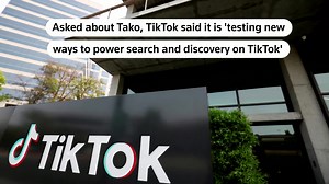 TikTok said it is in the early stages of exploring a chatbot called ‘Tako’ that can converse with users about short videos and help them discover content. https://reut.rs/3q9VvbV | Reuters