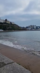 Step outside the Town centre and the sea awaits.. (And it's a bit of seaweed. Natural.) | Spotted Torquay