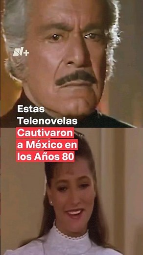 Estas telenovelas cautivaron a México en los años 80 #nmas #novelas #vix #shorts