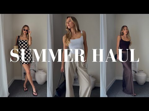 SUMMER TRY ON HAUL | CHIC SUMMER OUTFITS | NEW IN 2025