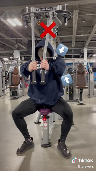 Machine Chest Fly Training Tip