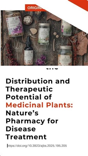 Medicinal plants have served as nature’s pharmacy for centuries. 🌿💊