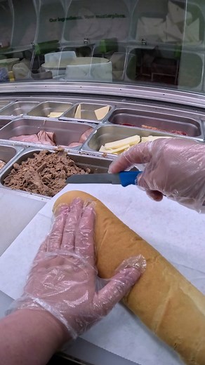 Subway POV Double Pizza Sub | subway pizza