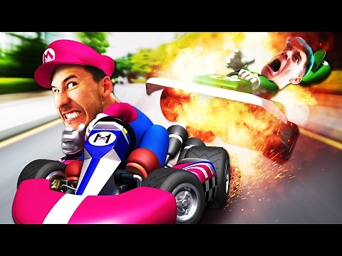TOO MUCH GOO | Mario Kart w/ Ethan - Part 1