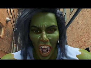 She Hulk Transformation Episode 30 ( Kim Kardashian Turns Into She Hulk) Celebrity She-Hulk Series
