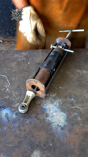 Tool Time Lab on Instagram: "This DIY Tool Makes Bike Shock Spring Removal Simple & Safe #reels #instagramreels #remove #bikeshock #absorber #springs #metalworking #welding #fabrication #handtool #lifehacks"