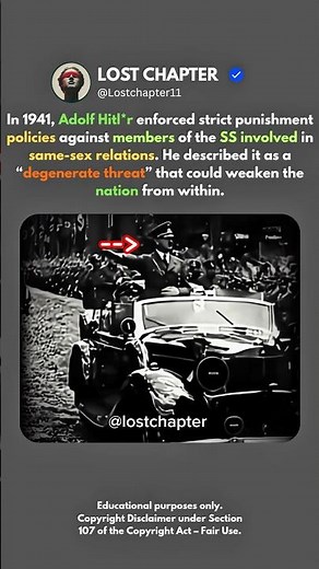 Dark Rules Under Hitler You Should Know (History) #history #shorts